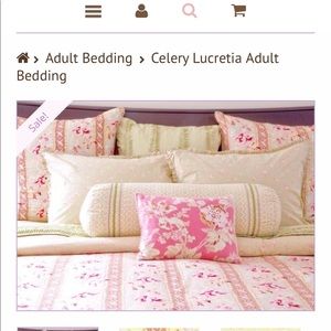 Girls Custom made bedding, Elizabeth Allen Atelier